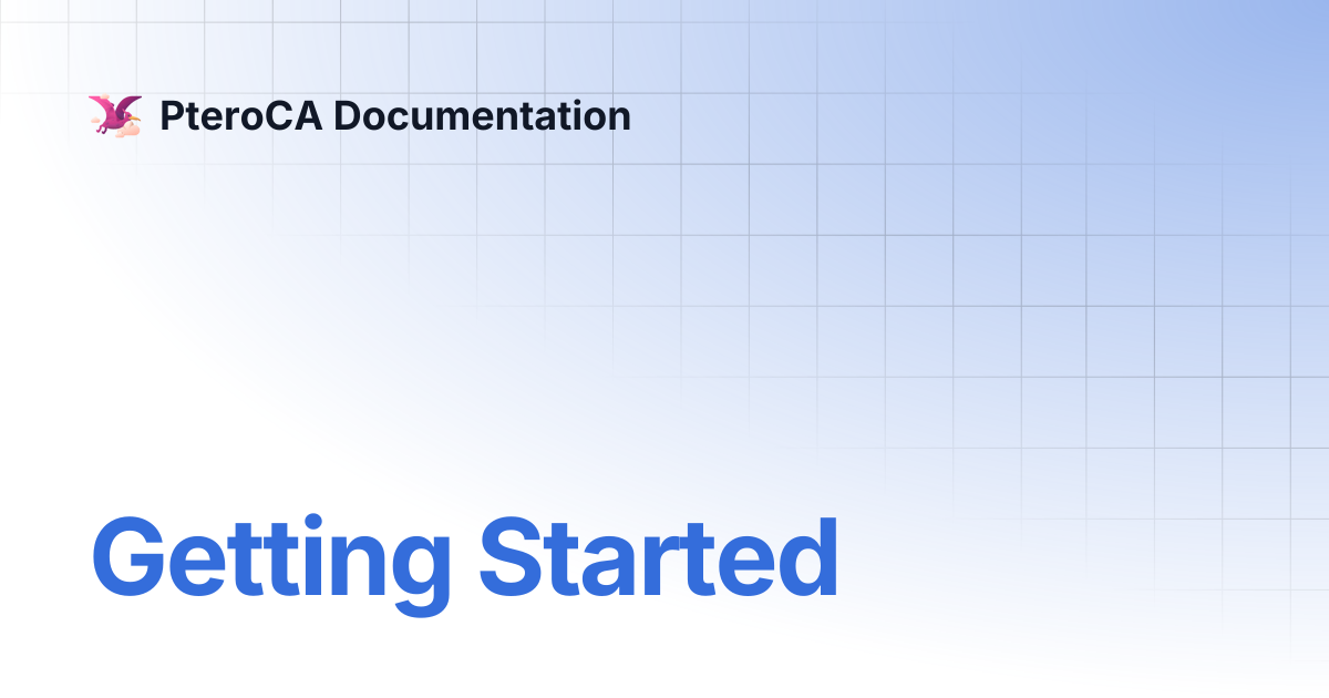 Getting Started | PteroCA Documentation